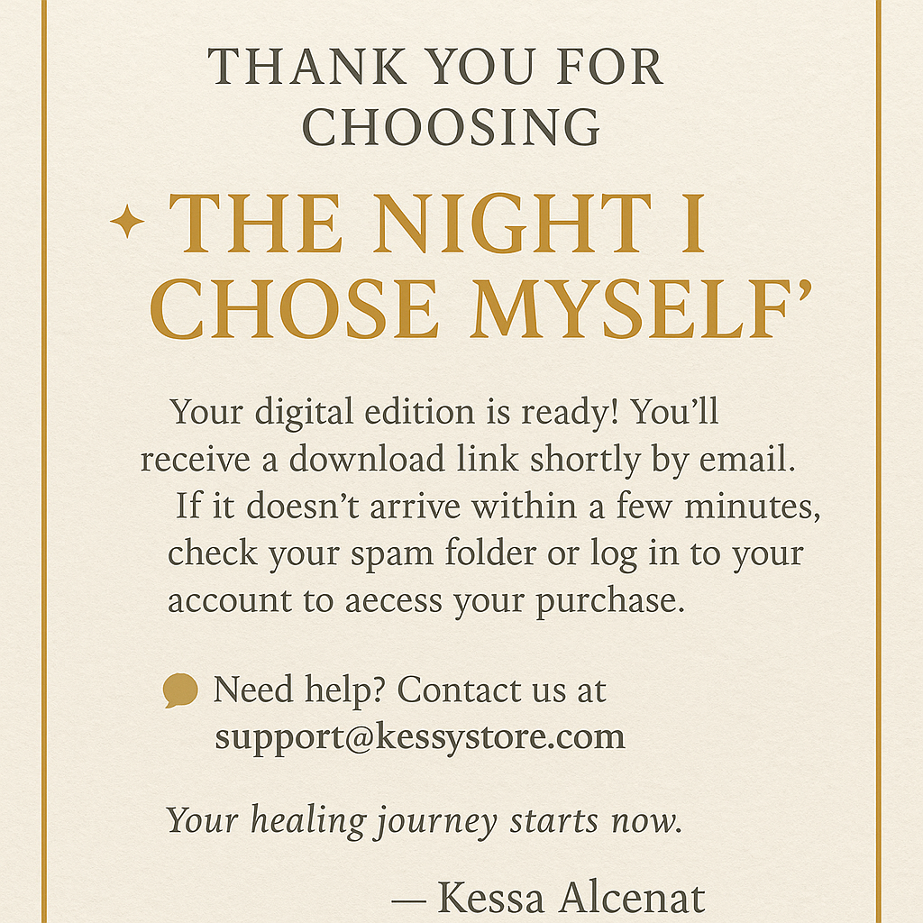 The Night, I Chose Myself: Empowering Digital Edition (PDF)